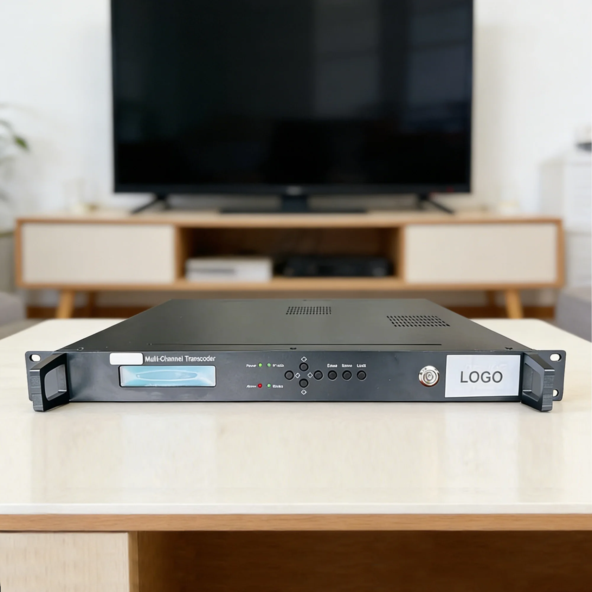 Advanced Multi-Channel Transcoder for IPTV/CATV H.265/H.264 with UDP, RTMP, RTSP Compatibility