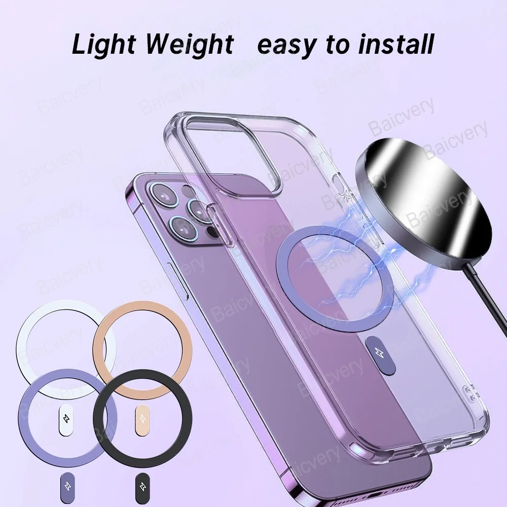 حافظة واقية لعدسة الكاميرا ، دعم مغناطيسي ، شاحن لاسلكي ، شاومي ريدمي نوت 13 ، نوت 13 برو ، 4 جي ، 5 جي #6