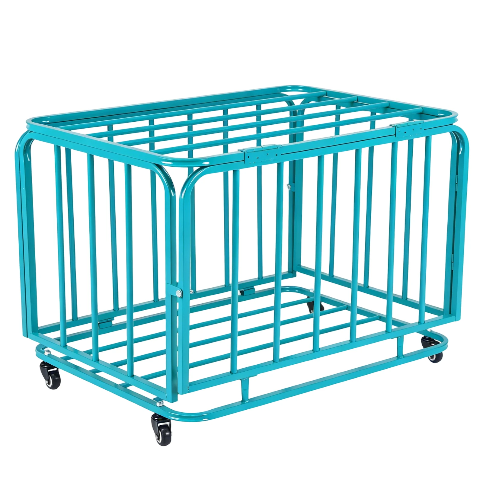 

Складная тележка-органайзер для мячей с колесами и крышкой, контейнер для хранения спортивного инвентаря для гаража, спортзала или игровой площадки