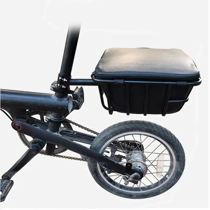 Electric Bicycle Front Basket, Luggage Rack, Front Commuter, Cycling Parts, 20 Inch