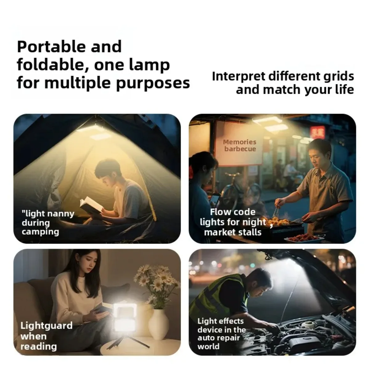 بلاك دوج التخييم في الهواء الطلق انقطاع التيار الكهربائي الإضاءة المنزلية أضواء الخيمة أضواء طويلة المدى أضواء الطوارئ الضوء المحيط #6