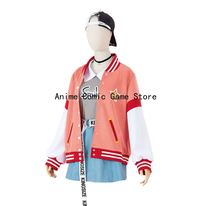 In Stock  S-3XL Kohane Azusawa Cosplay Costume Wigs Anime Project Sekai Colorful Stage Carnival Halloween Outfits for Women