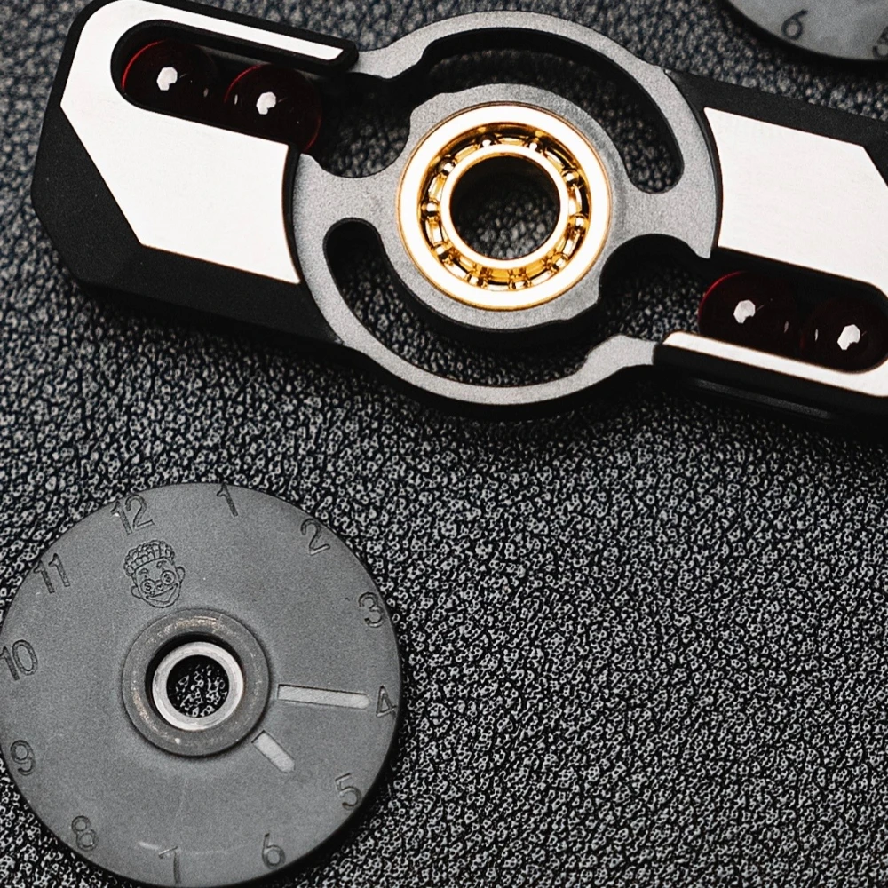 Zaclab EDC Remo Fidget Spinner Fidget Toys Per Adulti Zirconio A Due Lame Fidget Spinner Ansia Giocattoli Disegni Originali