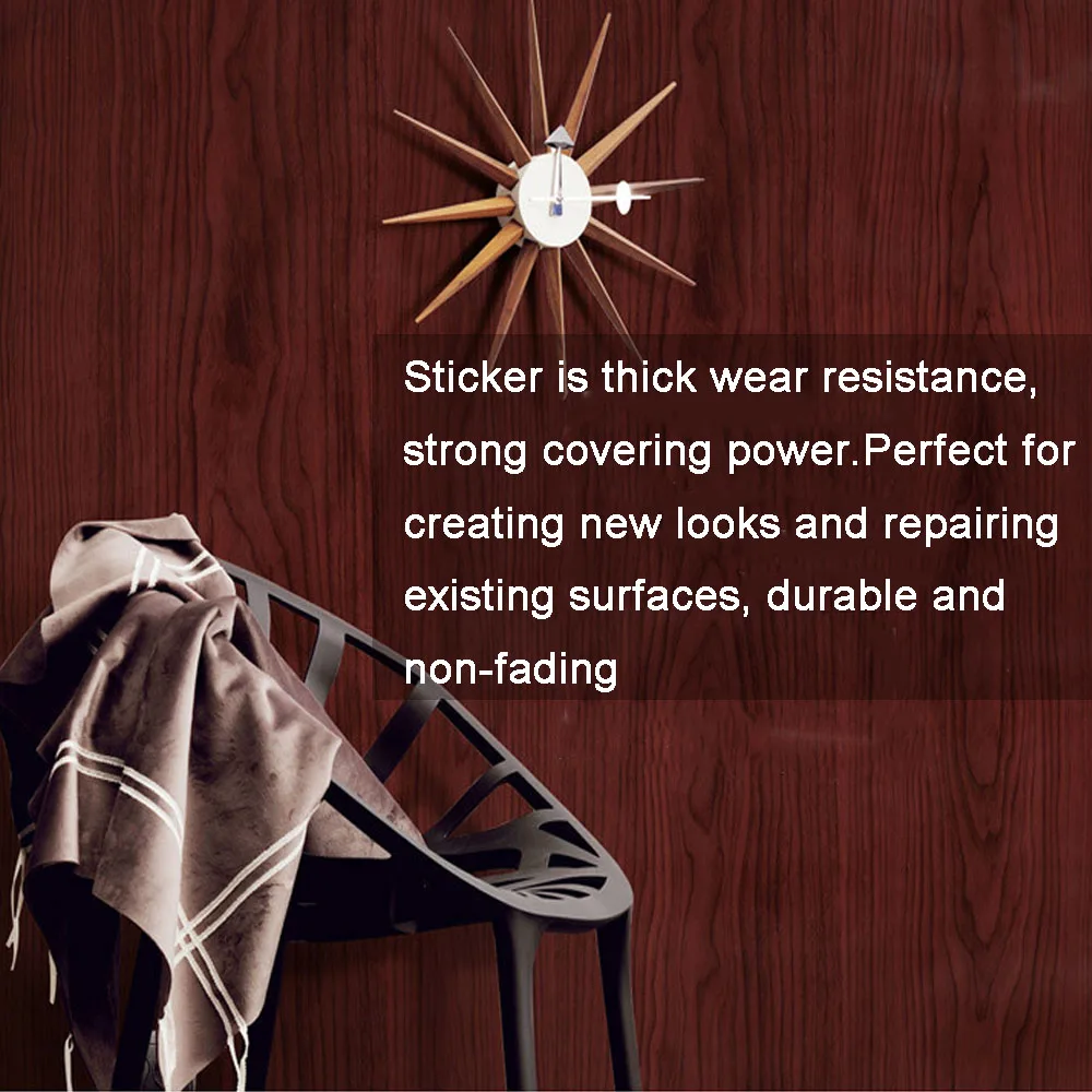 واقعية الخشب الحبوب إصلاح لاصق شريط لاصق الطابق الأثاث تجديد التفاف خط ملصق الطابق خزائن رقعة إصلاح