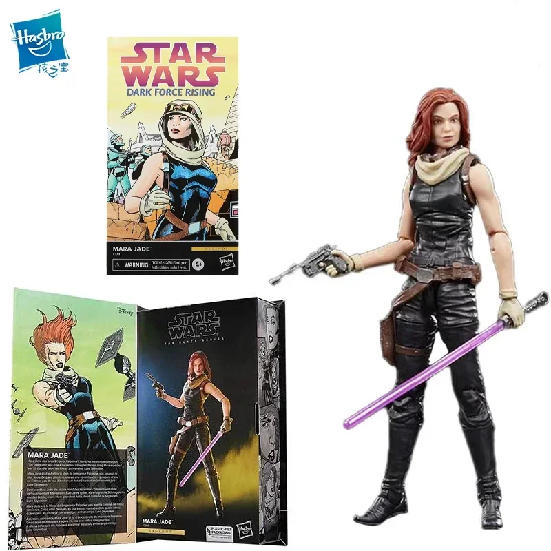 Hasbro Star Wars The Black Series Dark Force Mara Jade Luke Skywalker's Wife 6 Inches Children's Toy Gifts Collect Toys F7001