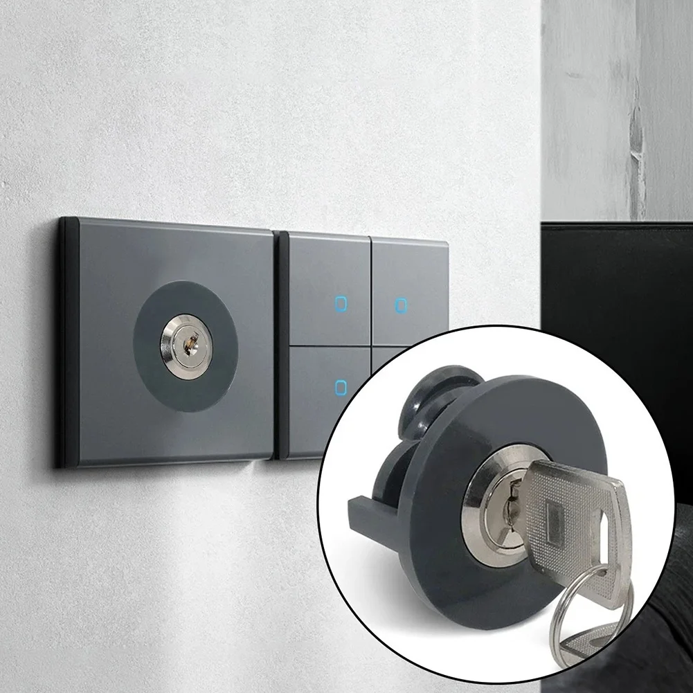 

Многоразовый мебельный замок с ключом, замки для витрины из цинкового сплава для ящика шкафа, офисные шкафчики, бытовая фурнитура ﻿