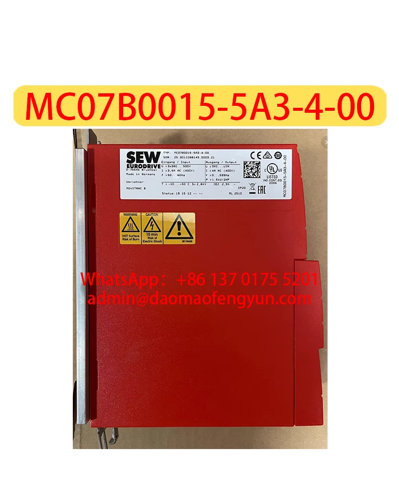 

MC07B0015-5A3-4-00 Brand New Converter MC07B0015 5A3 4 00，Fast shipping