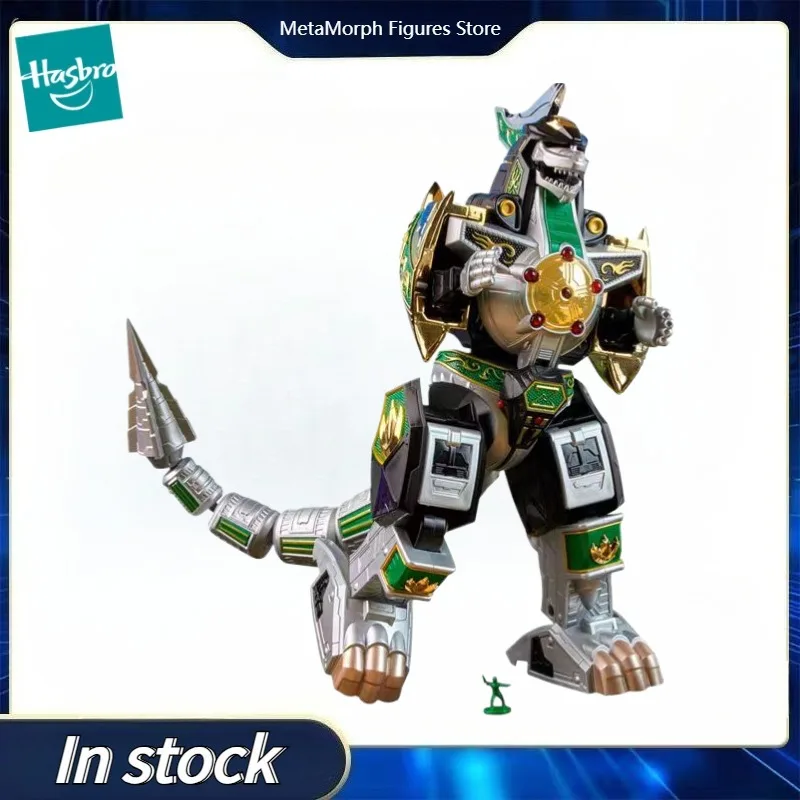 Original Hasbro Power Rangers Lightning Collection Scale Zord Ascension Project Mighty Morphin Dragonzord Anime Figure Toy