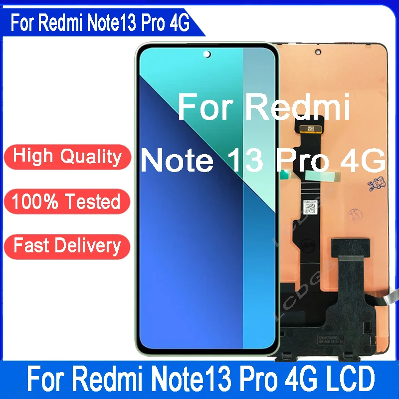 667インチ-amoled-note13-proディスプレイ-xiaomi-redmi-note-13-pro-13pro-4g-23117ra68g-lcdディスプレイ-タッチスクリーンデジタイザーアセンブリ