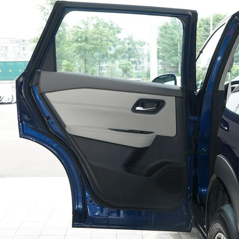 For Nissan X-trail Xtrail Rogue T33 2021 2022 2023 2024 2025 Car Rear Door A Pillar Triangle Cover Trim Inner Accessories 2Pcs