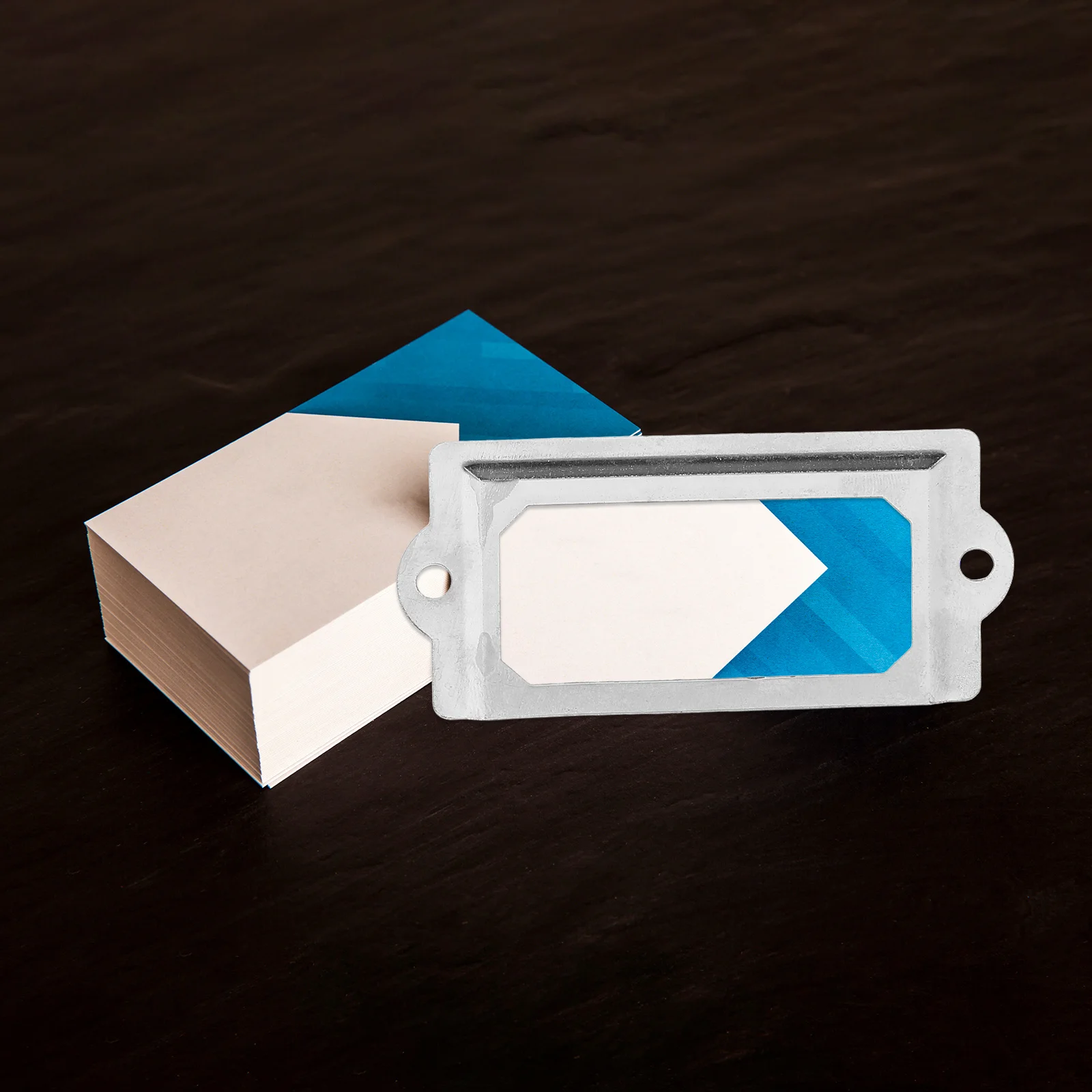 

1Set Vintage Metal Drawer Label Frames Retro Cupboard File Name Card Holders Strong Structure Drawer Labels Label Holder