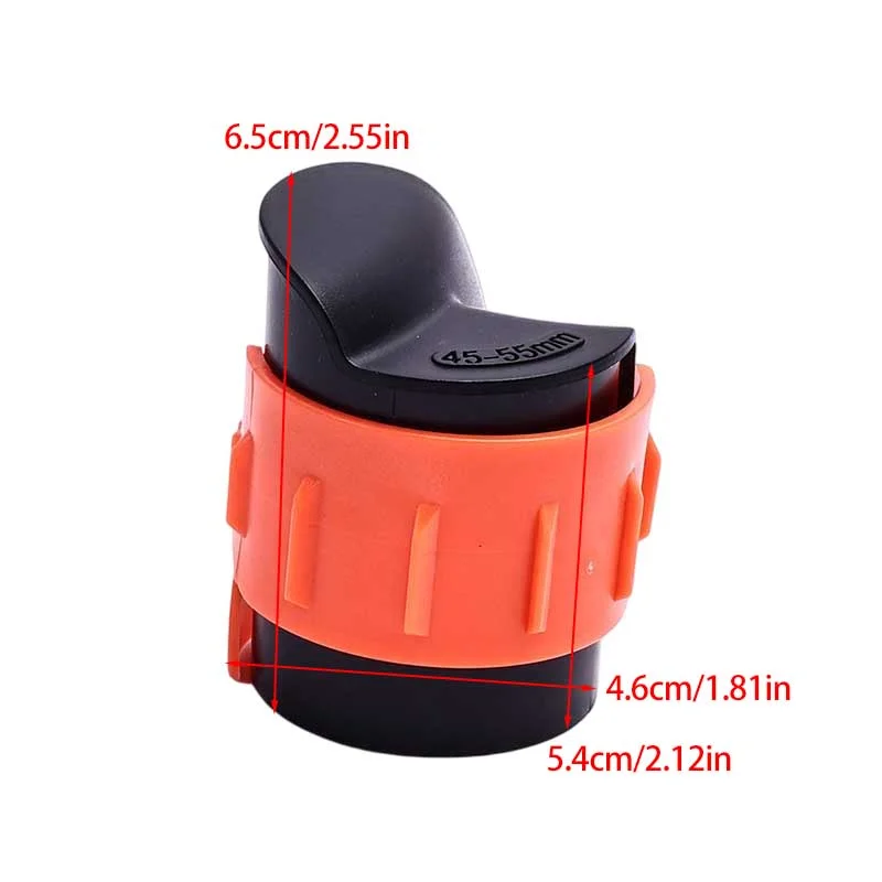 Motorcycle front shock absorber cleaner black orange universal maintenance replacement part