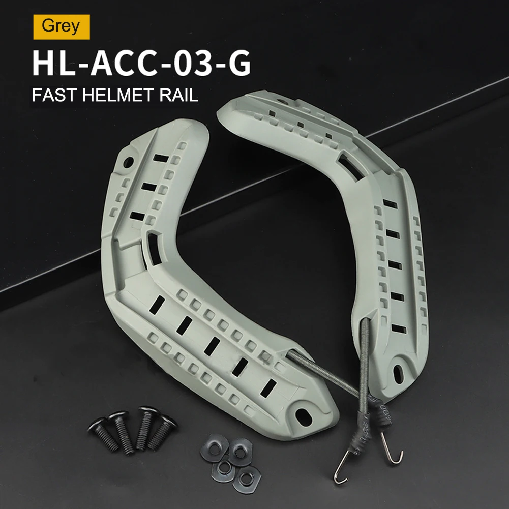 Helmet Rail Mount Tactical Military Airsoft Hunting Paintball Fast Helmet ARC Side Guide Rail Mount Rail Helmets Accessories