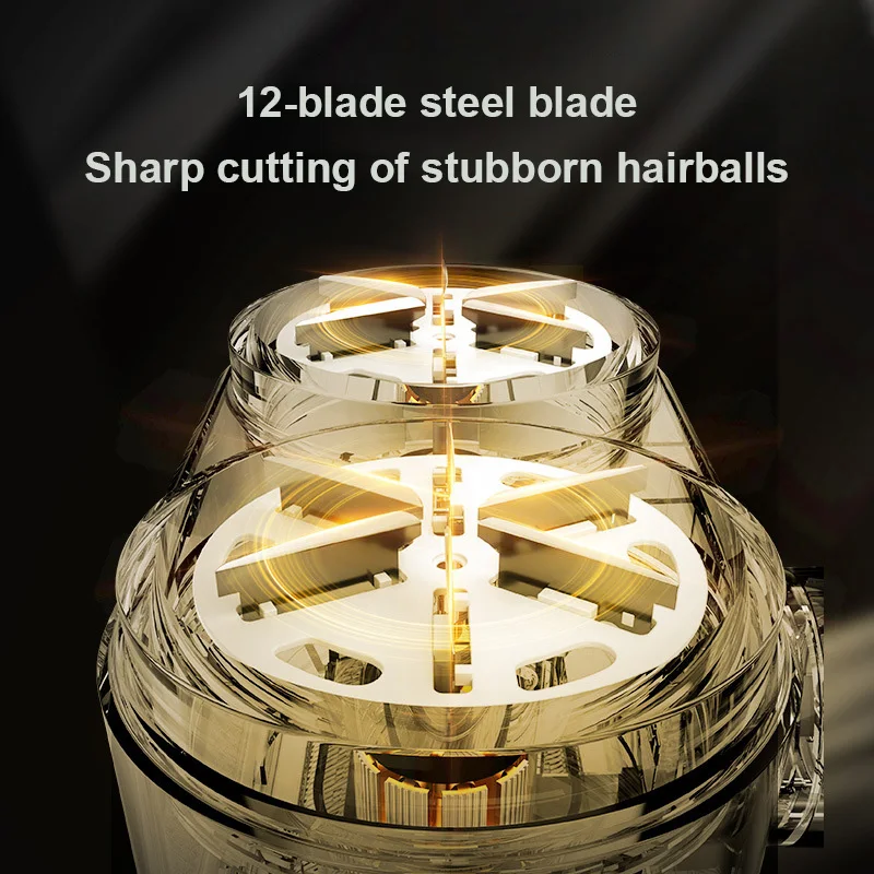 Триммер для волос с двумя головками, устройство для удаления волос на зимнем свитере, портативная электрическая машинка для бритья, на присоске для одежды