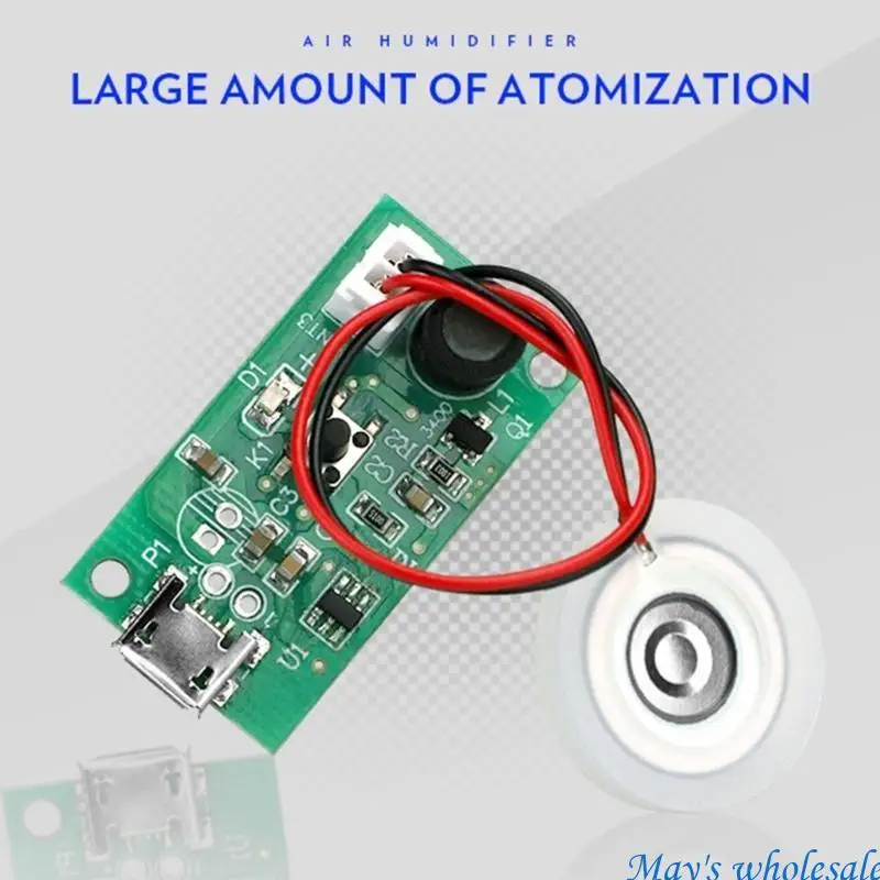 20mm Ultrasonic Humidifier Mist Maker USB Ceramic Atomizer Transducer Humidified 448A