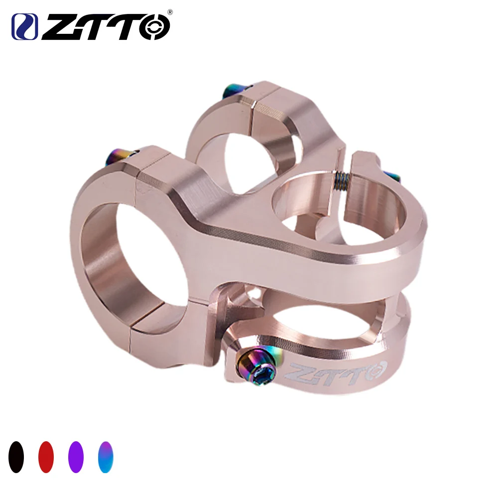 ZTTO MTB 35mm Stem Bicycle Forged Aluminum Alloy Stem High Strength 0 Degree Durable Side Lock for 28.6mm fork 31.8mm Handlebar