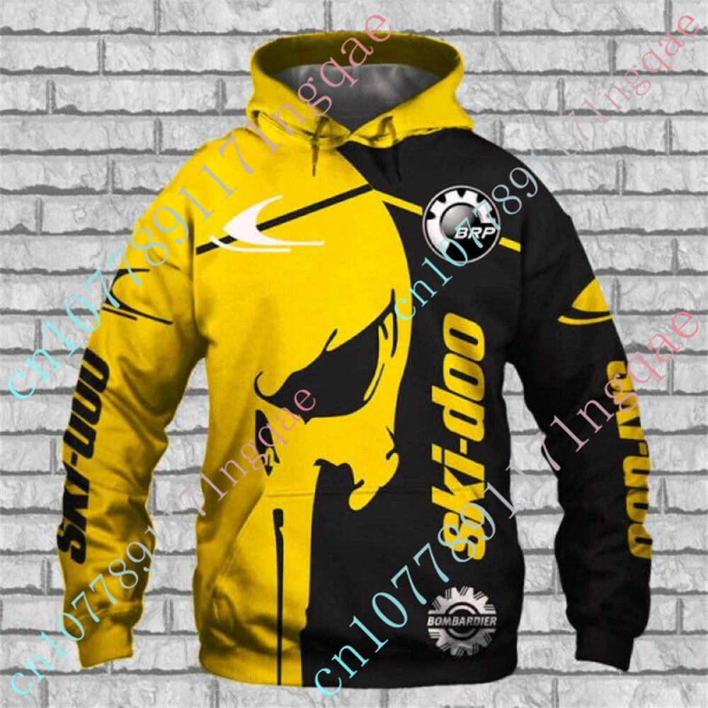 

Ski-doo Oversize Zip Hoodies Unisex Clothing Anime Sweatshirt Harajuku Pullover Top Casual Hoodies For Men Women Custom Logo