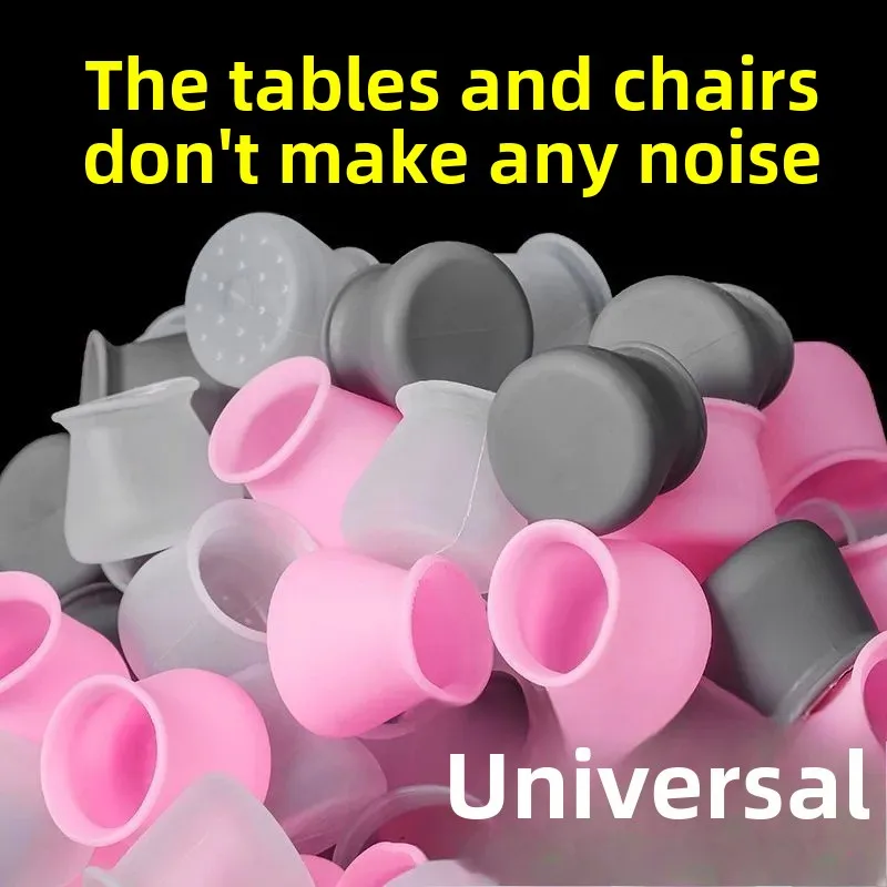 

Silicon Chair Leg Cover Universal Chair Leg Floor Protectors, Non-Slip Silent Feet Cover for Hardwood Floors, Furniture Pads