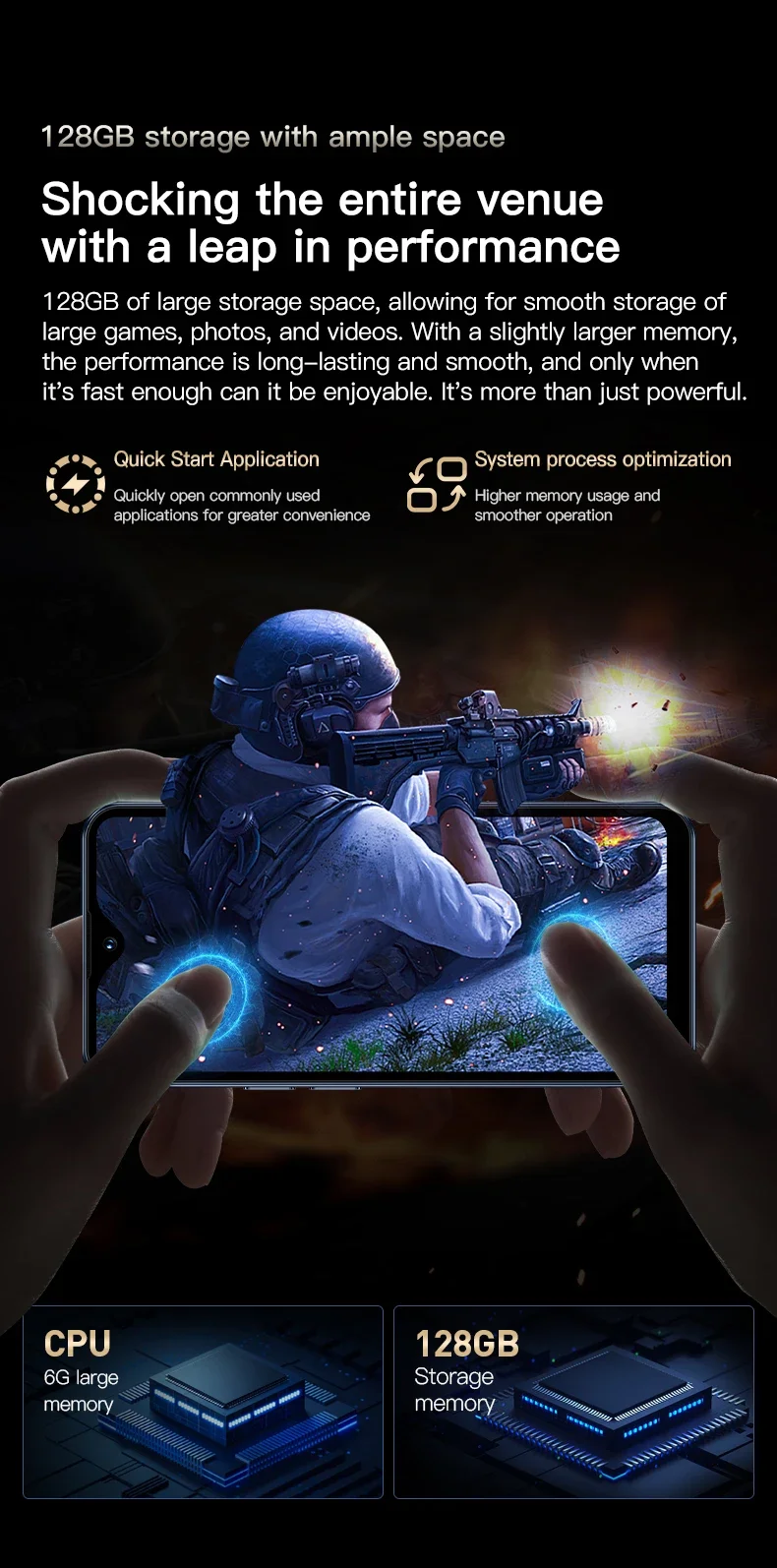 SOYES F9 Max 4G LTE Mini Smartphone Android 12 Octa-Core 4.3 Inch 6GB+128GB Mobile Phone 2750mAh Type-C OTG Small Phone Face ID