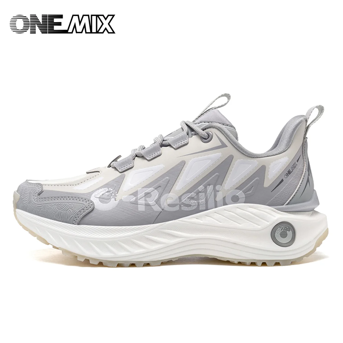 ONEMIX ONEMIX Women Trail Running Shoes, Anti-Slip Leather Sneakers, Stable Support Off-Road Sports Shoes, Outdoor Walking Sneakers - Aliexpress Deal