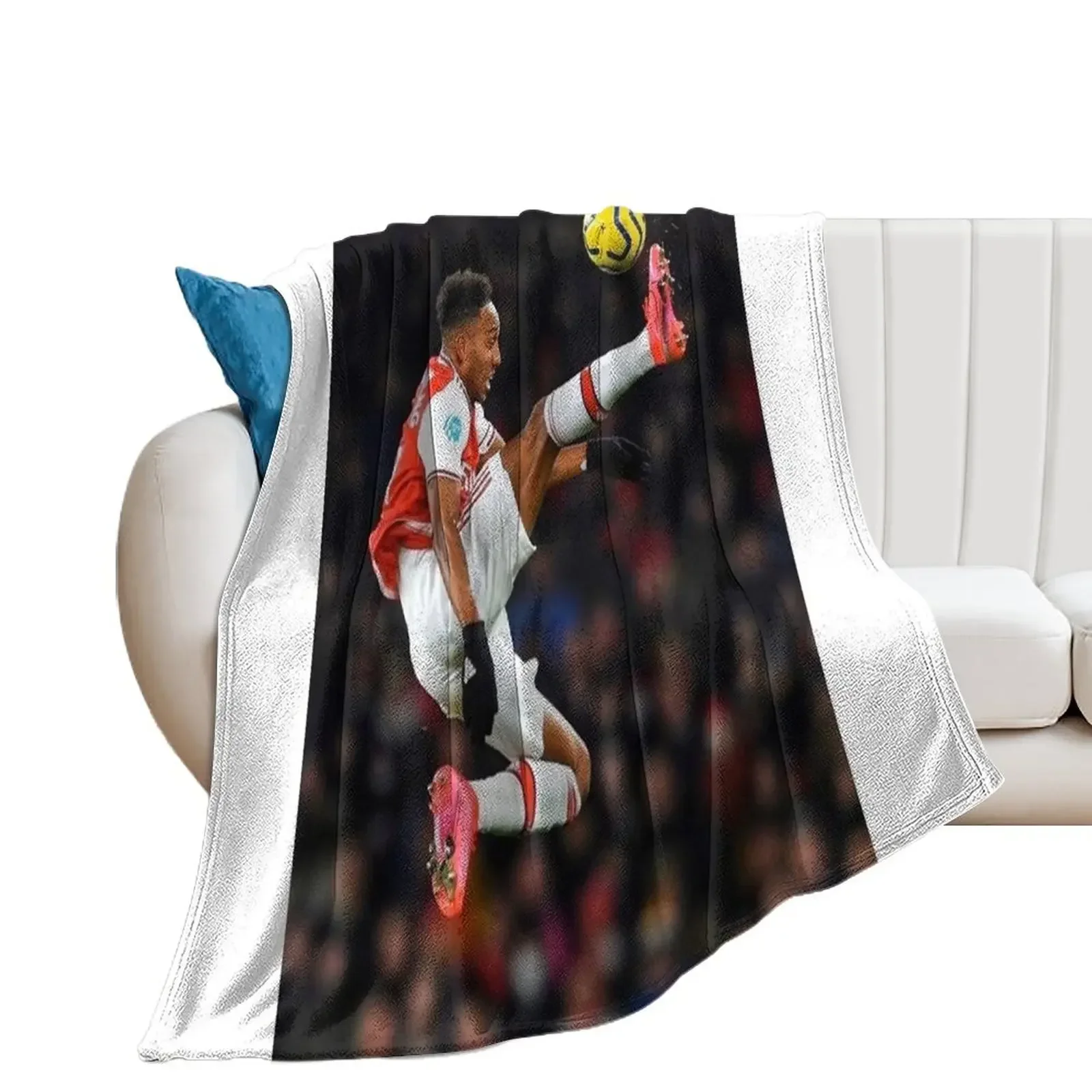 Pierre-Emerick Aubameyang Throw Blanket Cute anime Extra Large Throw Flannel Blankets