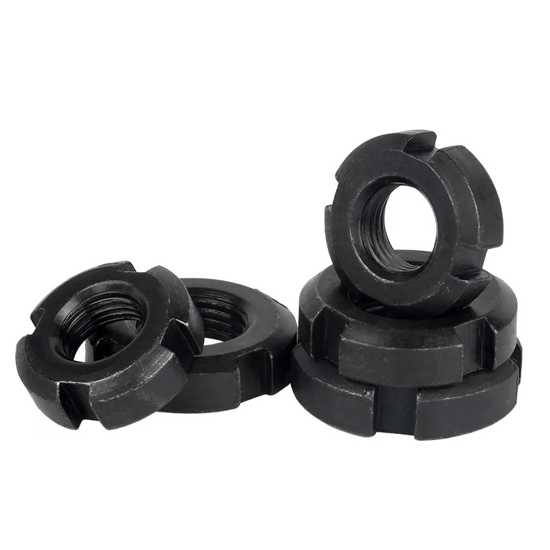 Left-hand Thread Round Nut Slotted Nut Four Slot Nut M16 M18 M20 M22 M24 M25 M27 M30 M33 M35 M36 M39 M40 M42 M45 M48M50M52M56M60