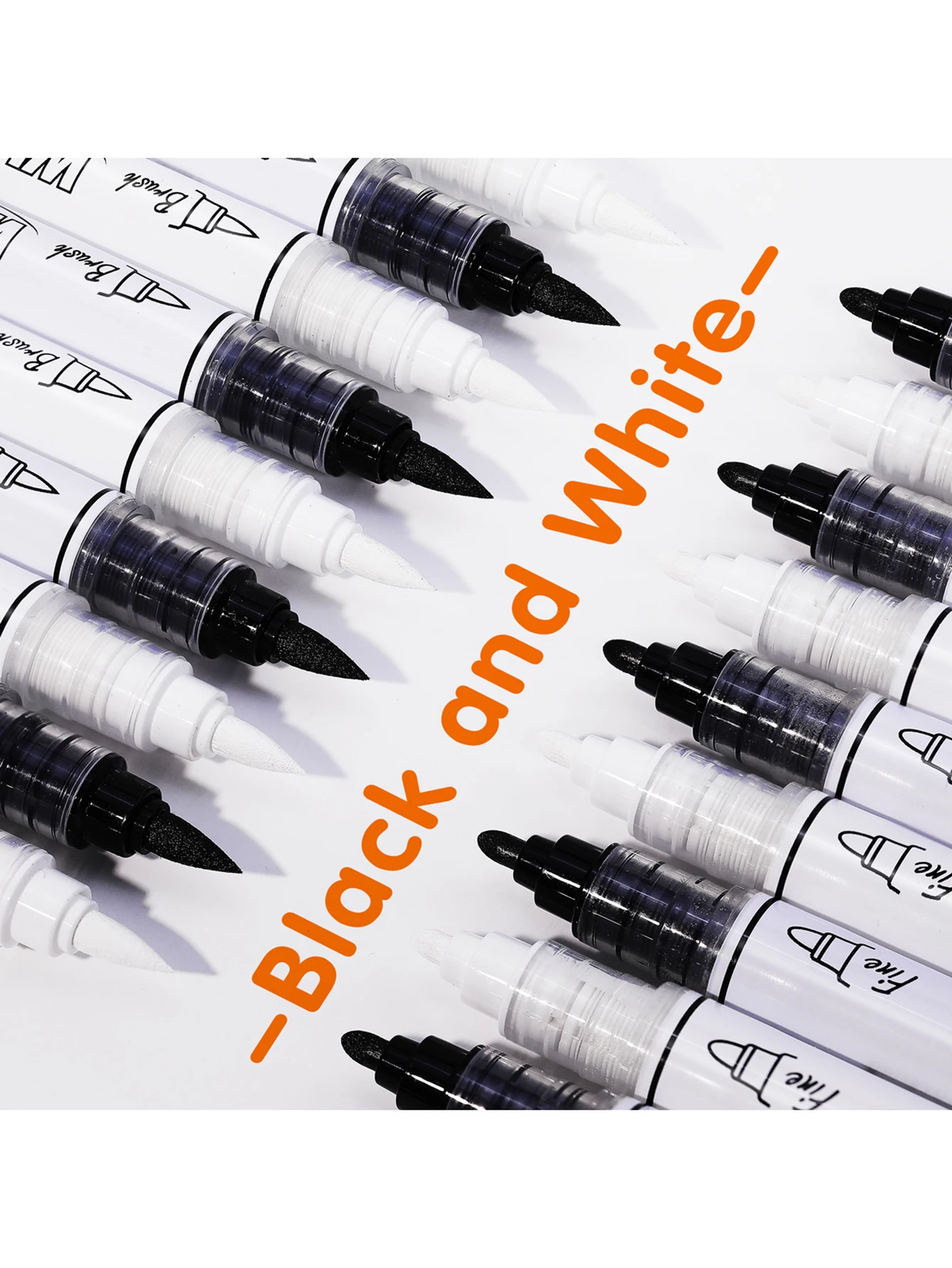 Black/White Large Capacity Dua - Whiteboard Marker Set review and price