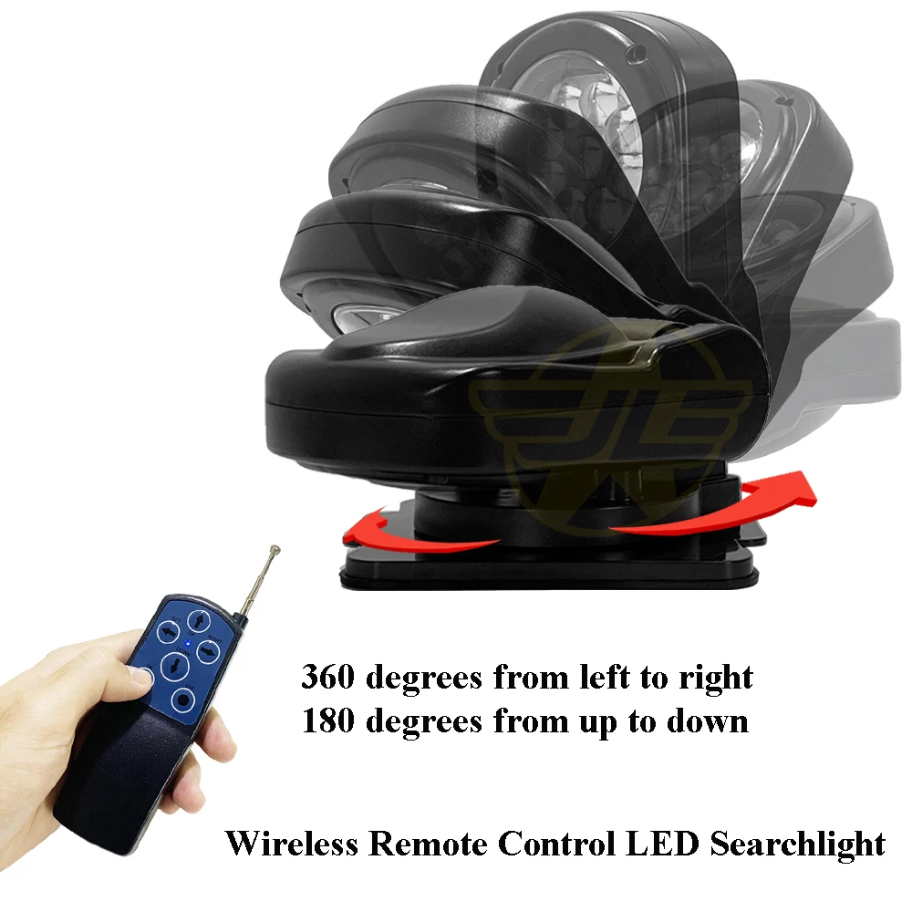 LED-Autodach-Nebelscheinwerfer für den Außenbereich, tragbares Fahrlicht, Marine 360°-Suchscheinwerfer