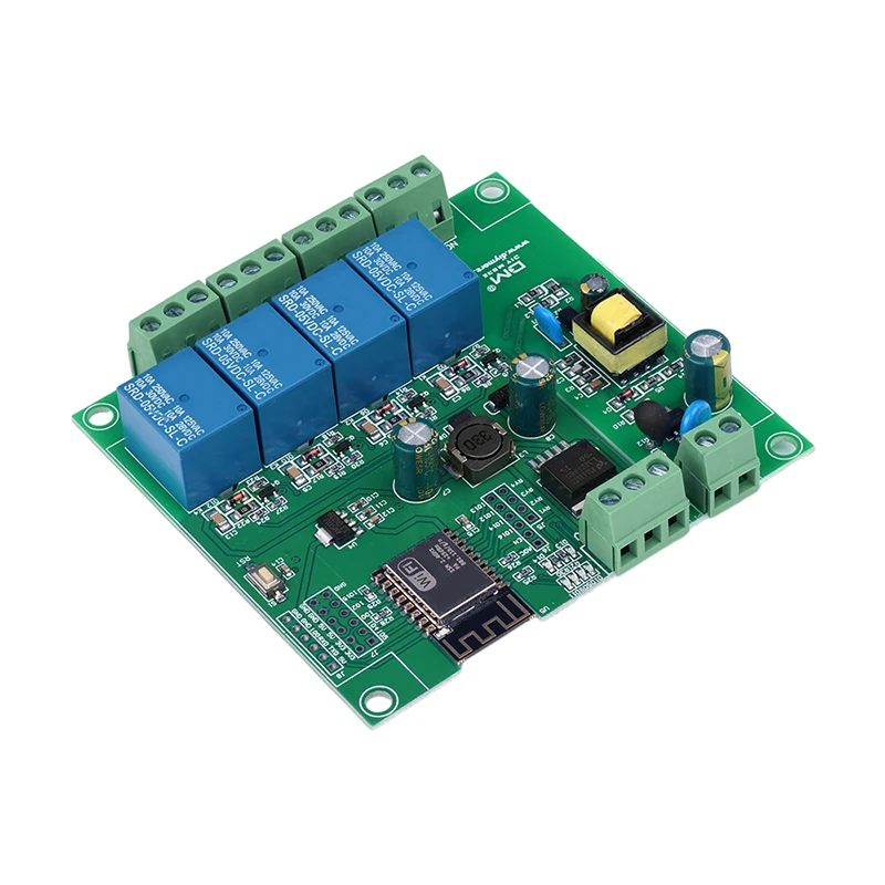 1/3pcs ESP8266 Wireless WIFI Relay Module 4-Channel ESP-12F Development Board AC/DC 5V/7-28V/5-80V E-WeLink APP Remote Control image 5