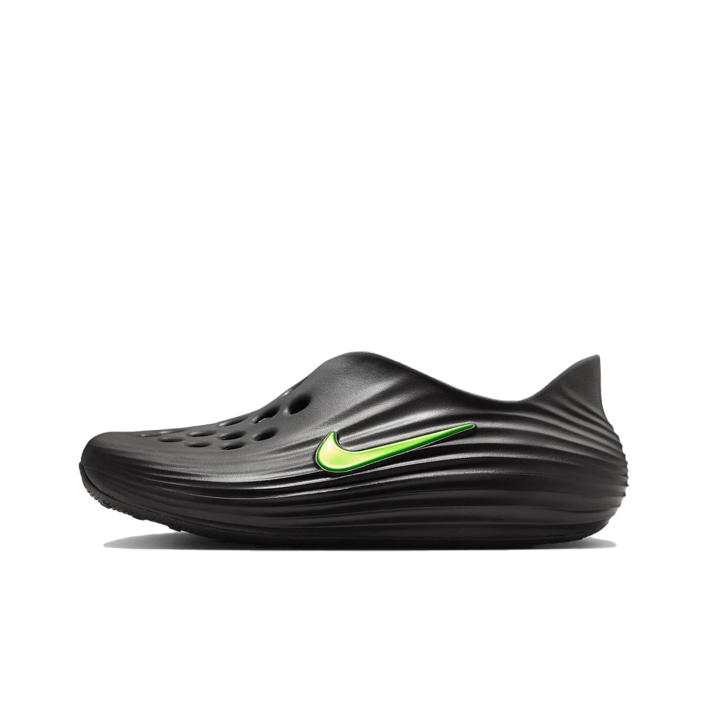 Nike ReactX Rejuven8 Clogs Men's Black Green HV5060-003