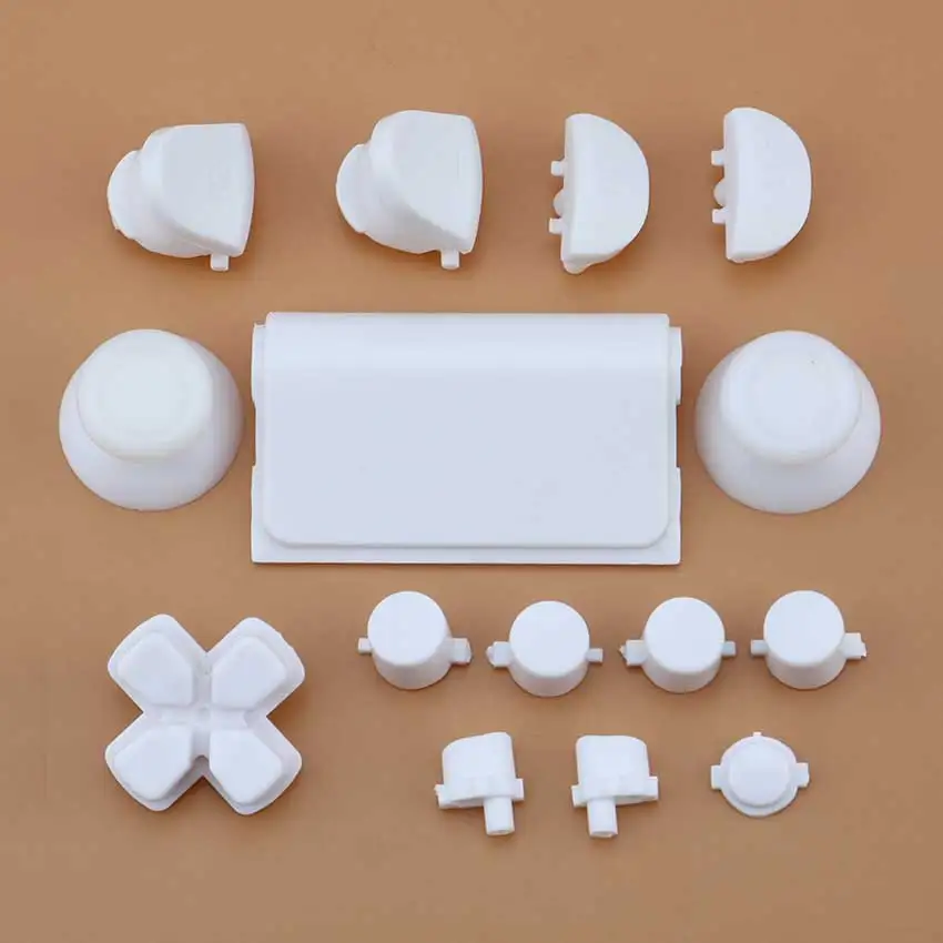 JCD 1Set JDM-001 JMD-011 Voor PS4 2.0 Controller Thumbstick Dpad R1 L1 R2 L2 Knop Richting Sleutel ABXY knoppen Joysticks Cap
