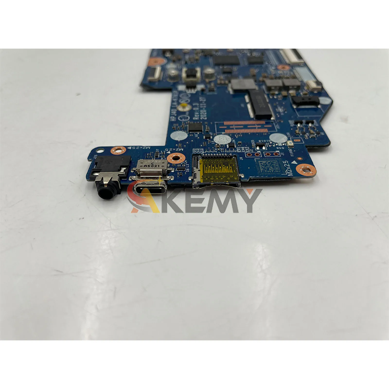 LA-K761P для ноутбука HP Chromebook X360 14B-CB, материнская плата M47681-001 с процессором N4000 N4500 N6000, 4 ГБ ОЗУ, 64 ГБ SSD, 100% тестирование