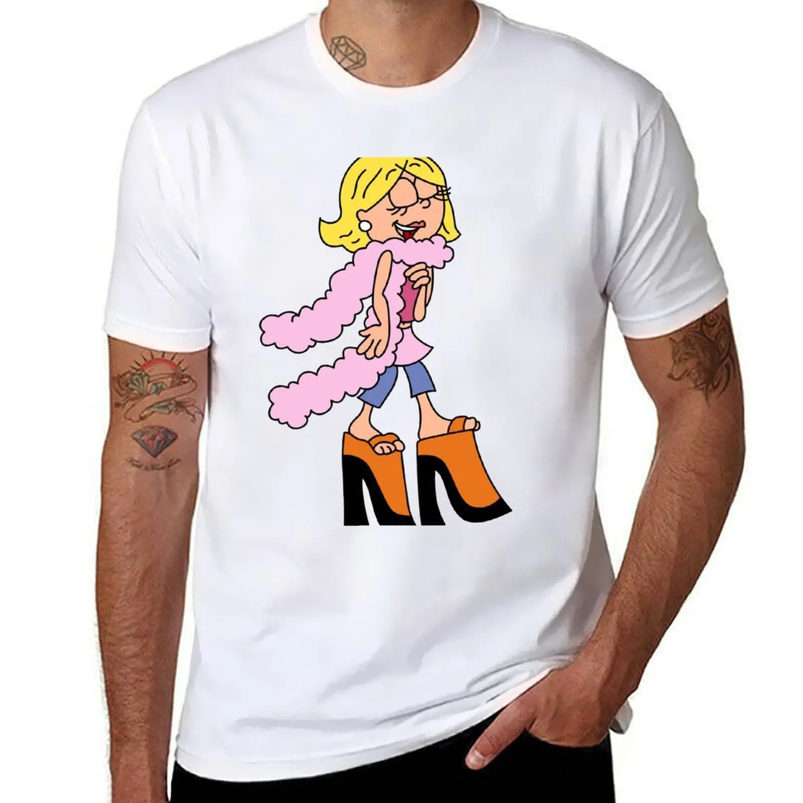 

Lizzie McGuire Fashion T-Shirt mens graphic t shirts man t shirts high quality luxury brand T-Shirt