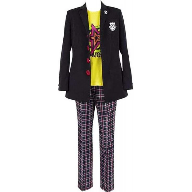 

❤️❤️❤️Poetic Walk Men's Costume Coat Shirt Pants Outfit School Uniform Suit Halloween Christmas Outfit❤️⭐️❤️