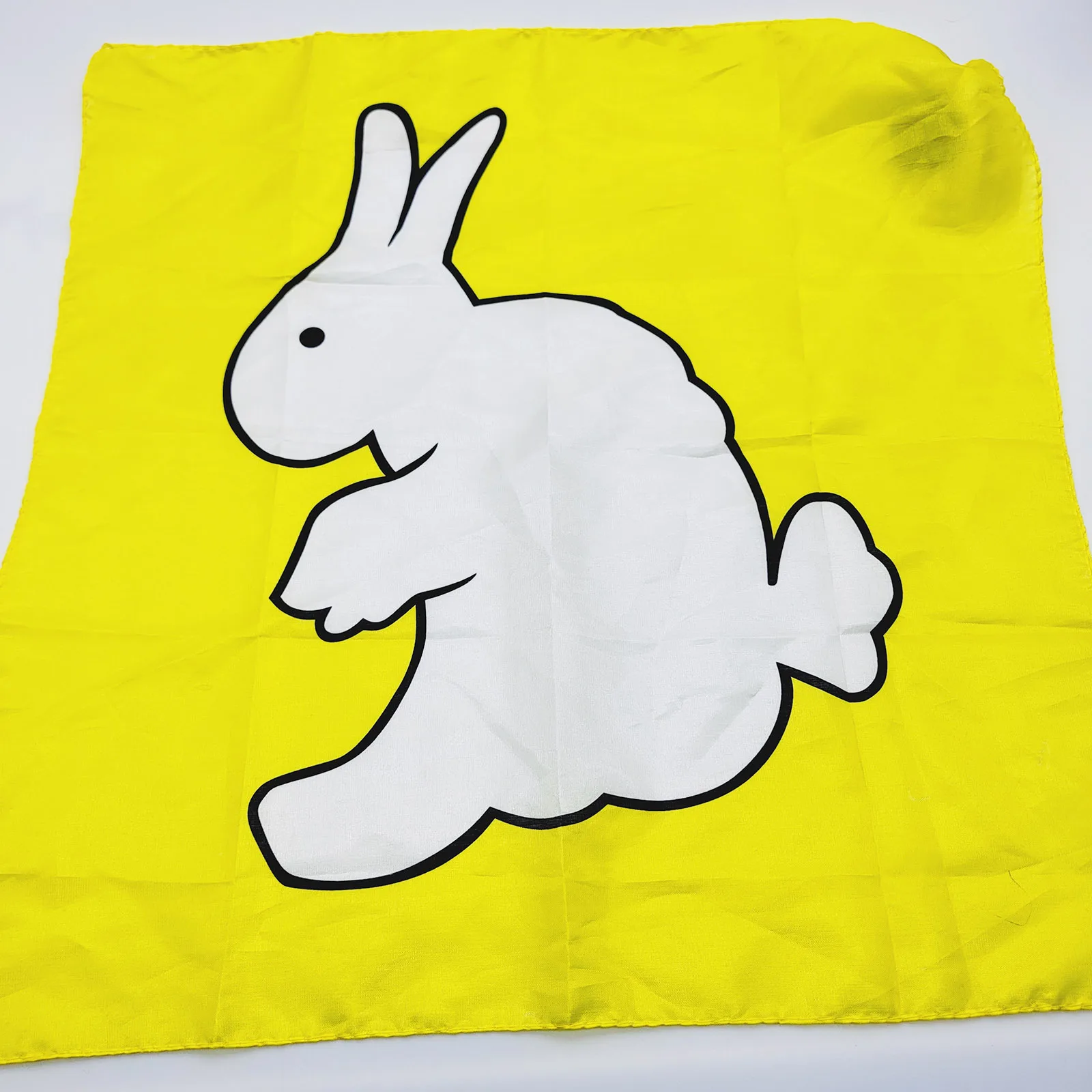 Magic Cloth Change Color Silk Scarf Rabbit To Duck Tricks For Stage Close Up Props Gift For Kid