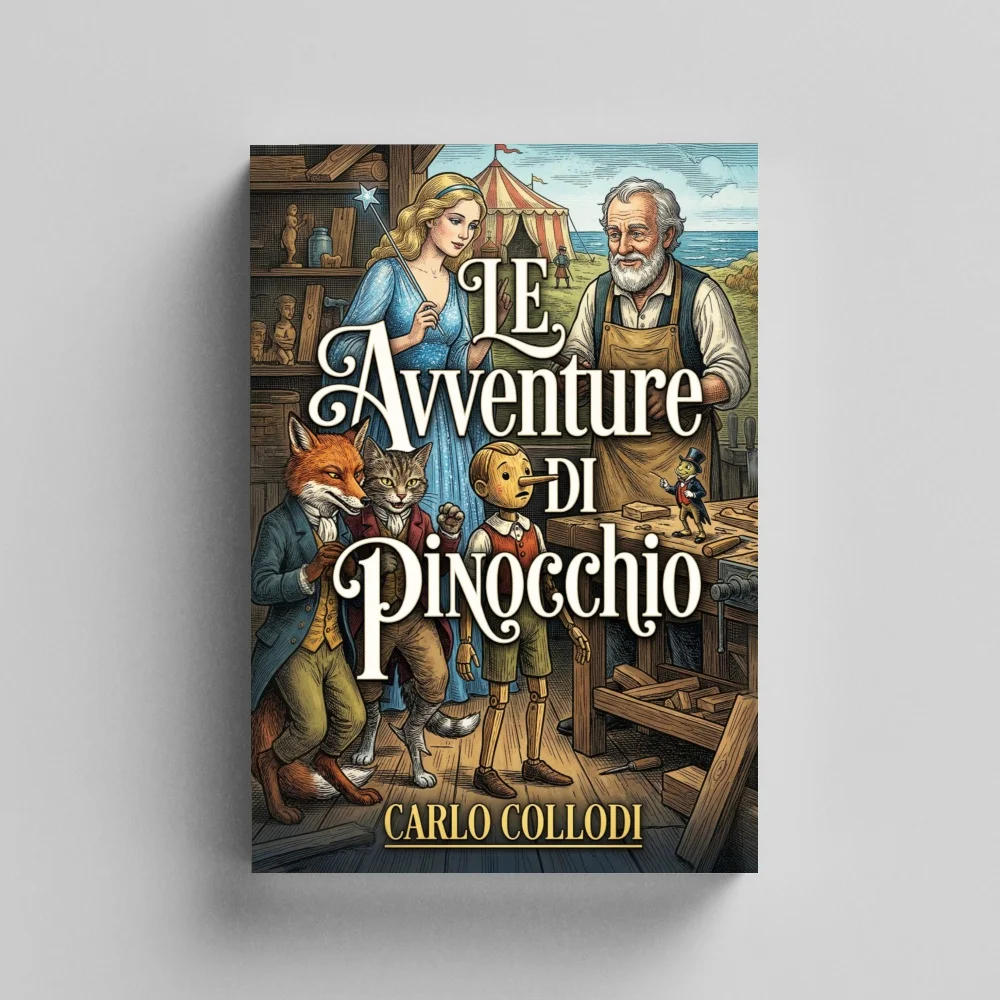 The Adventures of Pinocchio— Classic Italian Novel by Carlo Collodi | Unabridged Italian Language Edition