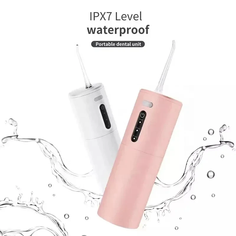 Portable Water Floss USB Rechargeable Oral Irrigator 280ML Electric Tooth Cleaning Device 3 Modes Waterproof Irrigator