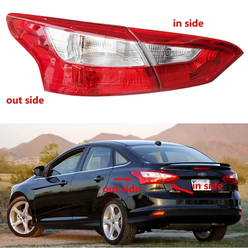 

high-quality Outer Tail Lamp for 2012-2014 Ford Focus Car Rear Bumper Tail Light Brake Stop Reverse Lamp Taillamp Assembly