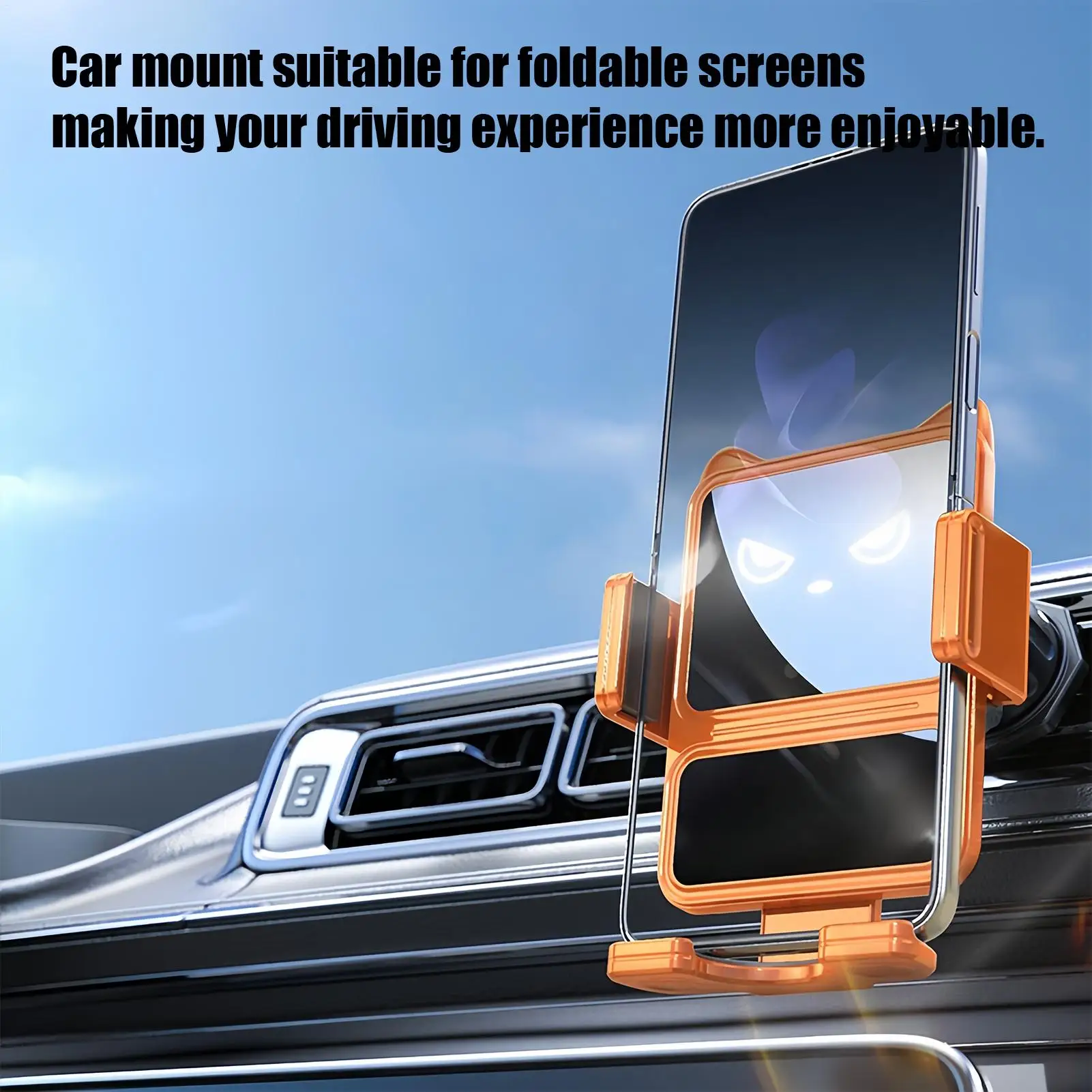 

Автомобильное вентиляционное крепление для телефона, вращение на 360 градусов, быстрая зарядка, крепление для вентиляционного отверстия, держатели для телефона со складным экраном, автомобильный грузовик, авто