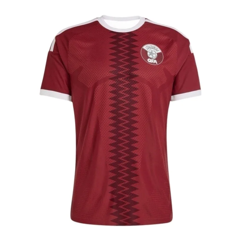 2026New Qatar Home and Away Jerseys with Breathable Short Sleeves Suitable for Daily Wear By Adults and Children Family Matching