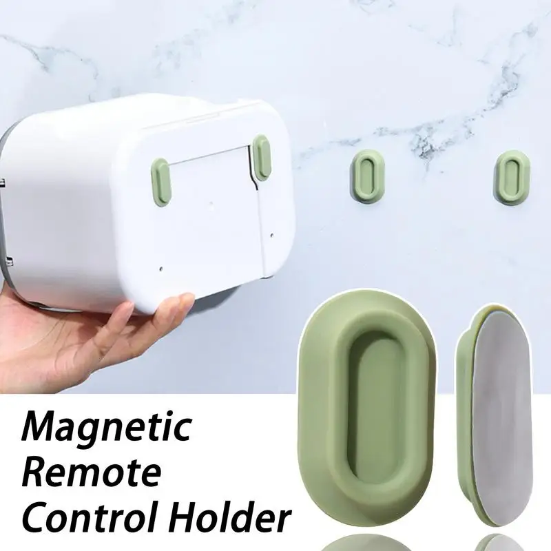 

Магнитный держатель для пульта дистанционного управления телевизором, настенное крепление для пульта дистанционного хранения телевизора, настенный органайзер, самоклеящийся домашний модернизационный органайзер для прикроватного хранения