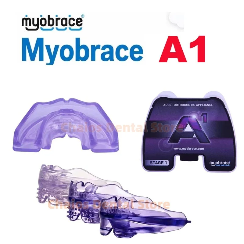  ﻿ Original Myobrace A1 Adult Myofunctional Orthodontic Appliance Trainer Stage 1 Dental MRC A1   Adult Teeth Alignment Braces