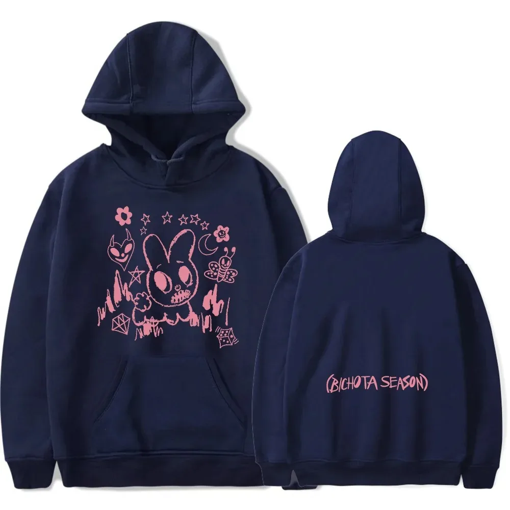 Karol G-Unisex Bichota Seasonal Album Cover Hoodies, Periféricos, Gráfica Pop, Tendência, Casual, Street Clothing 2024