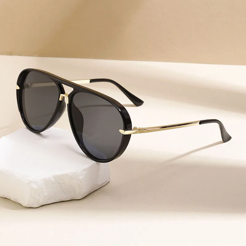 Gafas de sol de moda - Gafas de sol estilo Toadstool de montura ancha y versátiles de moda - Gafas de sol retro 6653