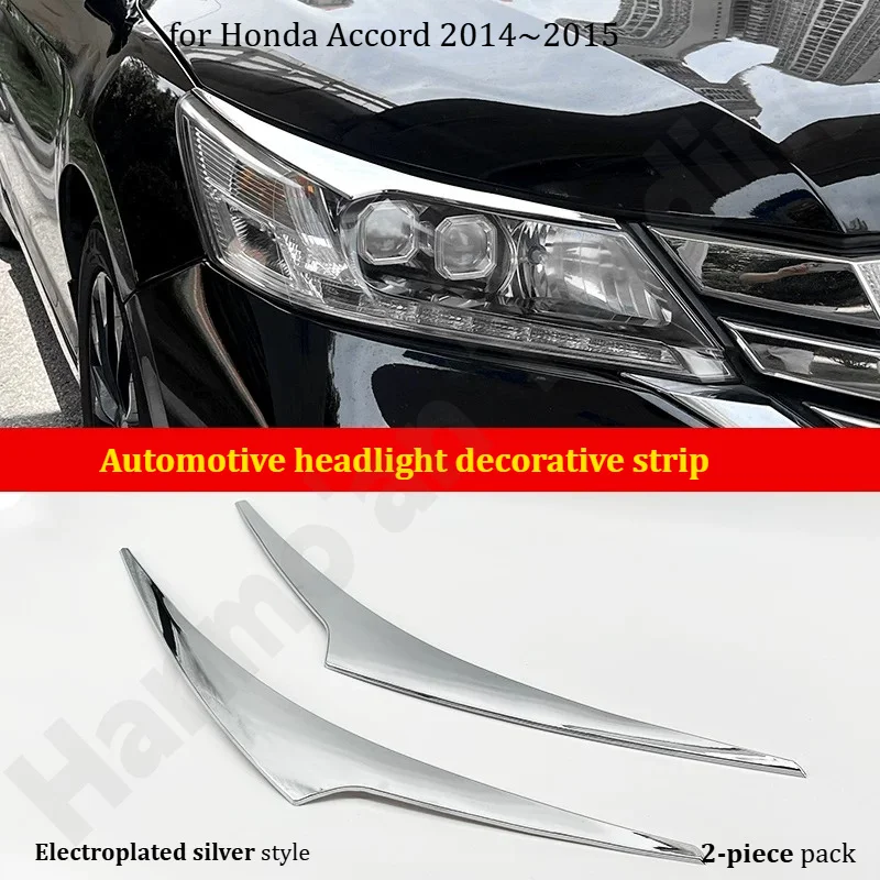 

for Honda Accord 2014~2017 Automotive headlight decorative strip/eyebrow light strip/exterior modification light sticker