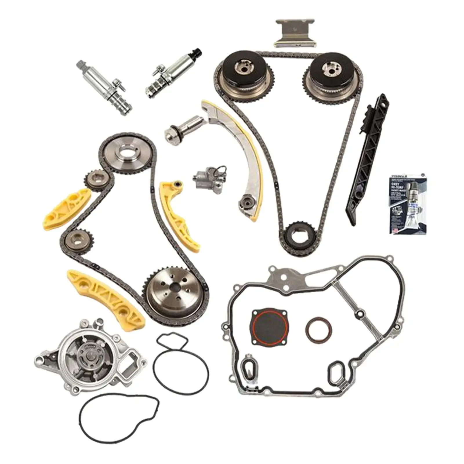 

Комплект цепи ГРМ 13104978 1265542 Шестеренчатый водяной насос 12646783 Для GM 2.2L 2.4L Ecotec автомобильные аксессуары простая установка