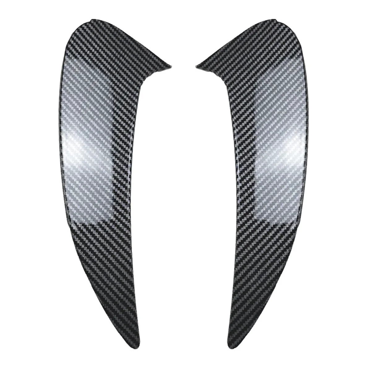 Car Rear Bumper Spoiler Side Wing Canard Trim for Mercedes-Benz CLE Coupe C236 2024+ AMG Carbon Fiber