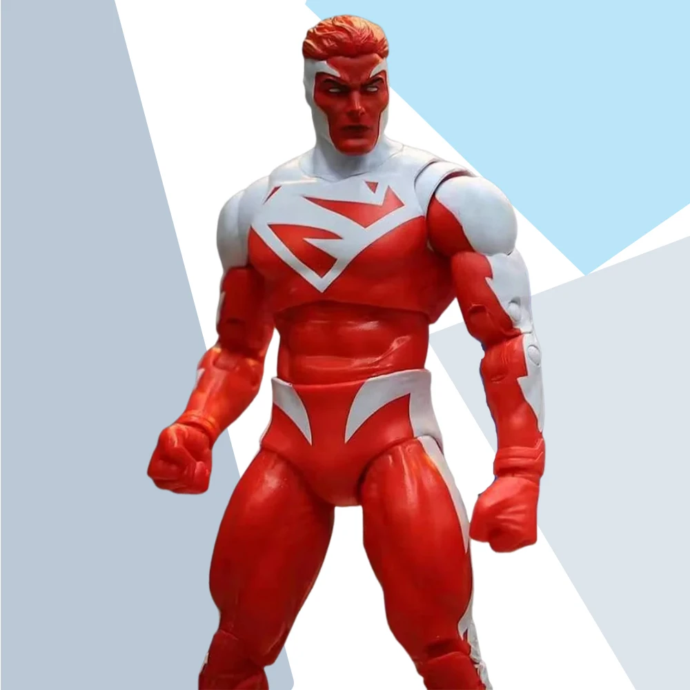 Auf Lager rot Superman Anime Action figur Spielzeug Modell Kinder Geschenke