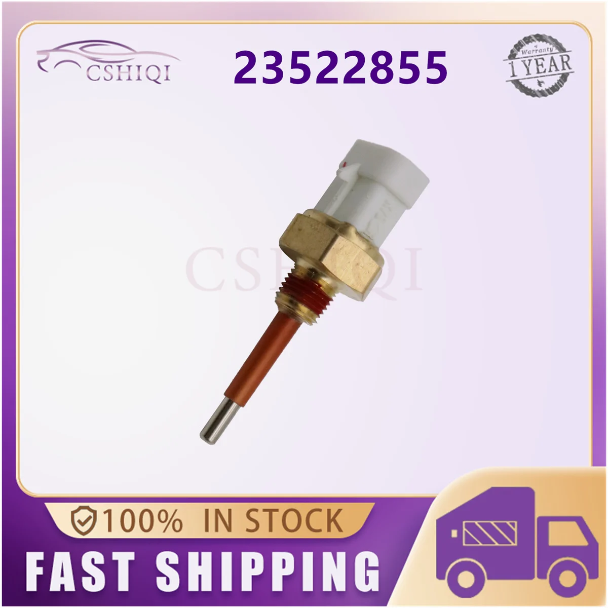 

23522855 23526907 23520380 Coolant Level Sensor For Detroit 60 Freightliner Cummins Series Turcks 3/8" O-Ring Thread