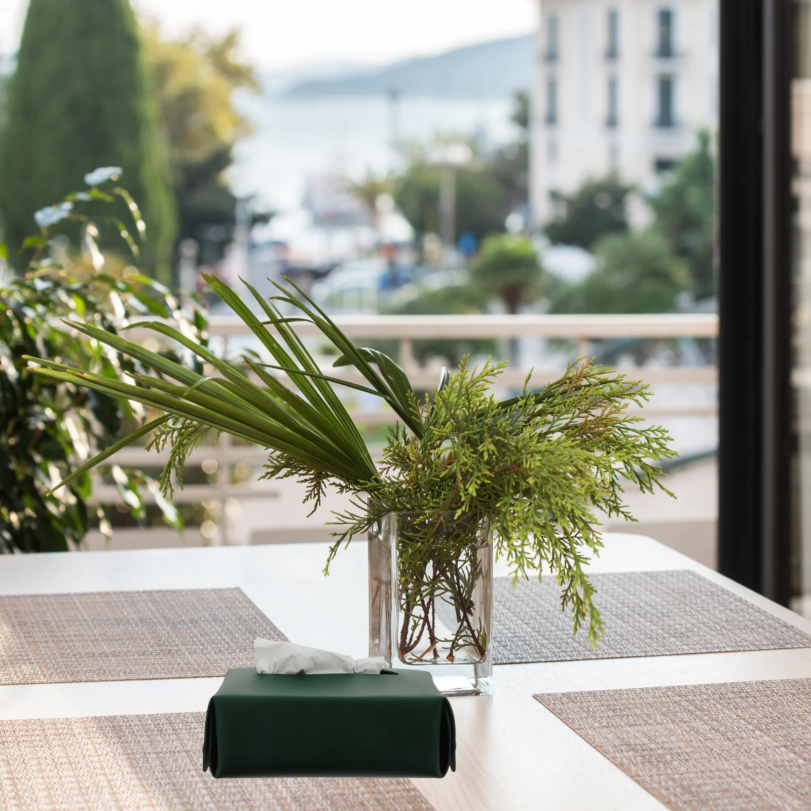 

1Pcs Waterproof Tissue Storage Case Practical Napkin Box for Home Office Hotel Desktop Paper Holder Organizer